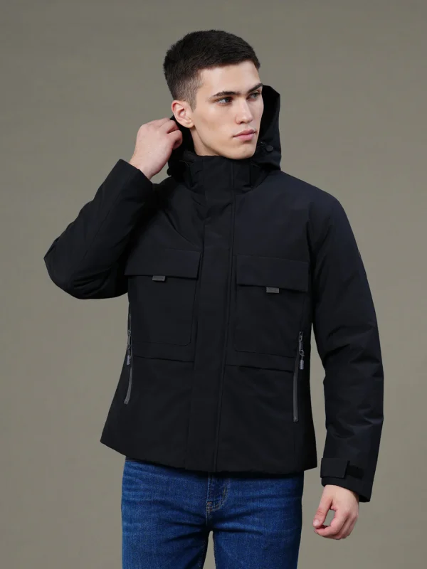 Hooded Padded Jacket for Men